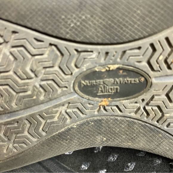 Nurse mates align Torri sneakers gray black womens size 11 work professional - Picture 8 of 9